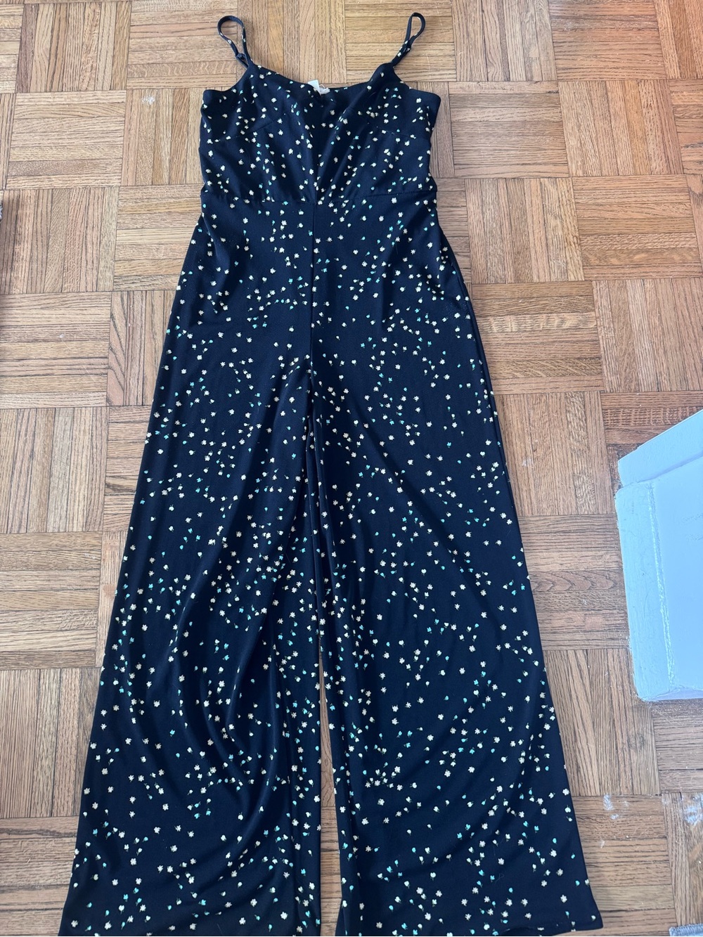 Black Wide-Leg Jumpsuit